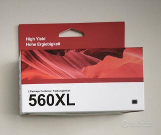 2 Cartucce Sostituzione Canon 560XL