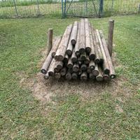 100 pali trattati in autoclave