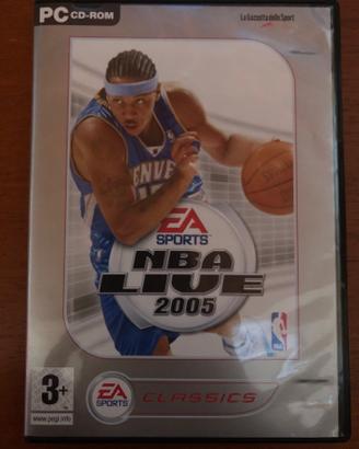 PC - "NBA Live 2005"