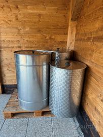 3 Serbatoi/Tini per Vino o Olio