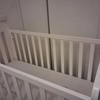 Lettino bianco unisex interbaby