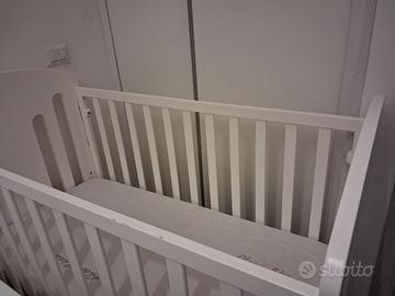 Lettino bianco unisex interbaby