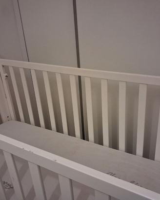 Lettino bianco unisex interbaby