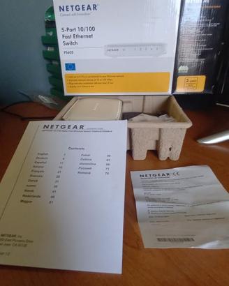 Switch Fast Ethernet Netgear FS605