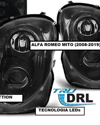 Coppia fanali Tuning neri per ALFAROMEO MITO 08