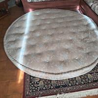 materasso rotondo di pura Lana 