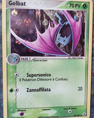 Carte Pokemon-Golbat(Ita,Holo/Foil,Ex)