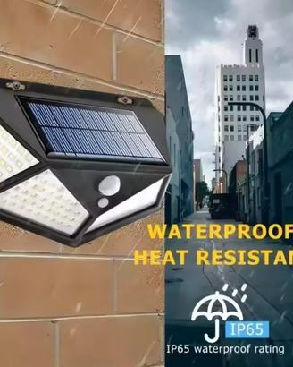 Luce solare 100led
