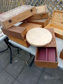 scatole contenitori porta oggettività casa mare