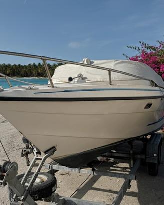 Acquaviva Winner 18 + Mercury optimax 150