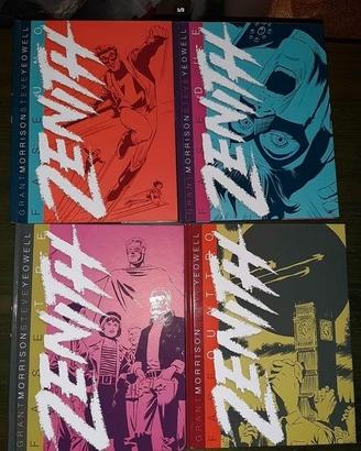Zenith volumi 1-4 Grant Morrison Panini
