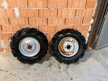 Ruote complete per motozappa