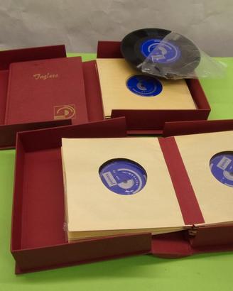 Corso di lingua inglese, raccolta di dischi e rela