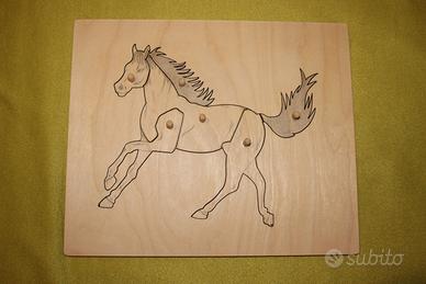Puzzle cavallo