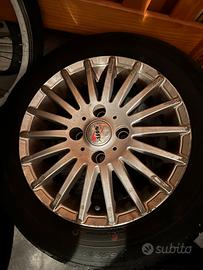 4 Cerchi in Lega AWS 14" + Gomme 175/65 R14