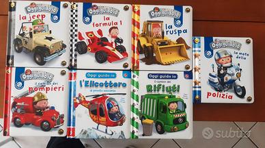 Sette libri della Collana Oggi guido io