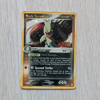 Stamped Carta Pokemon Dark Tyranitar Team Rocket