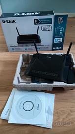 Modem Router D Link ADSL2+wifi N300 Dsl-2750B