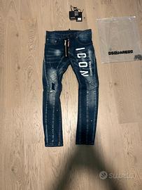 Jeans Icon x Dsquared2 taglia 44 uomo