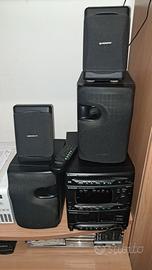 Stereo Pioneer e Lettore DVD Samsung