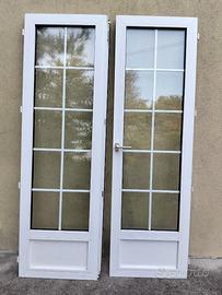 porta finestra in pvc bianco