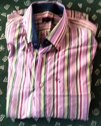 Camicia a righe colorate