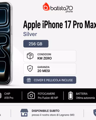 Apple iPhone 17 Pro Max Silver 256 GB