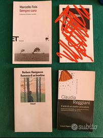 Lotto divisibile n 3 libri Einaudi - genere vario 