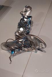 Sandali in acciaio Vintage 