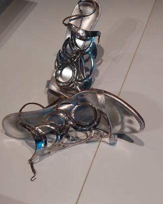 Sandali in acciaio Vintage 