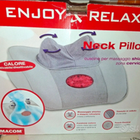 Cuscino SHIATSU elettrico x cervicale