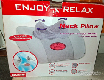 Cuscino SHIATSU elettrico x cervicale