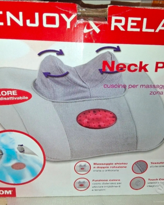 Cuscino SHIATSU elettrico x cervicale