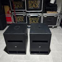 COPPIA SUBWOOFER RCF 705 AS PERFETTI ED ORIGINALI