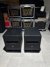 COPPIA SUBWOOFER RCF 705 AS PERFETTI ED ORIGINALI