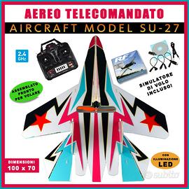 Aereo Radiocomandato 2,4 GHz – SU-27 (NUOVO