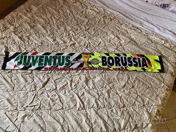 Sciarpa calcio 1995 Juventus Borussia Uefa orig