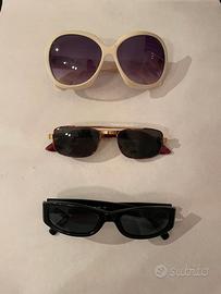 Set di 3 paia di occhiali da sole vintage