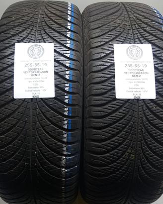 2 GOMME 255 55 19 GOODYEAR A74322