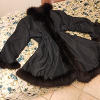 Caldo cappotto interno lapin