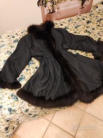 Caldo cappotto interno lapin