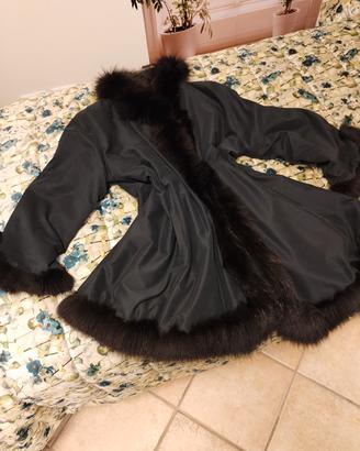 Caldo cappotto interno lapin