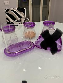 Tre barottoli piu portabicchiere della guzzini