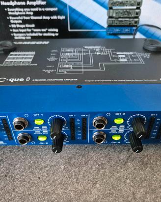Samson C-que8 amplificatore cuffie professionale