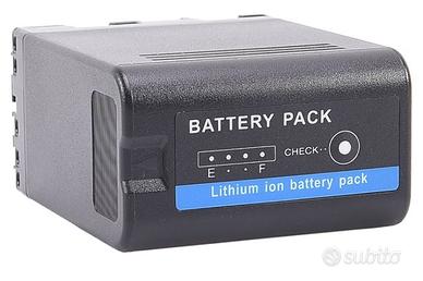 2 Batterie BP-U60 per sony Fs5 Fs7