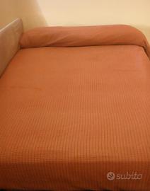 materasso e rete con doghe una piazza e mezza