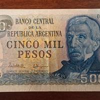 Banconota Messico da 5000 Pesos