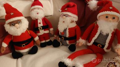Pupazzi natalizi  ad uncinetto (idea regali)#4