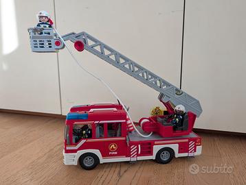 PLAYMOBIL City 9463 Autoscala dei Vigili del Fuoco