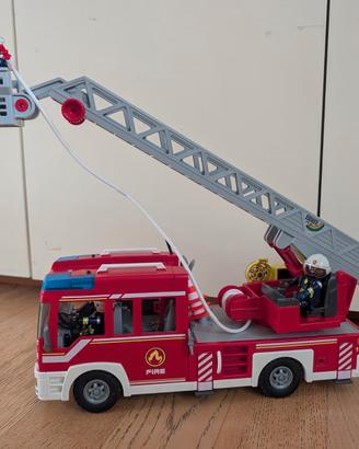 PLAYMOBIL City 9463 Autoscala dei Vigili del Fuoco